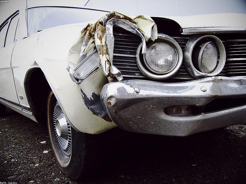 Dent Repair — Before — placeholder image, replace with real gallery photo